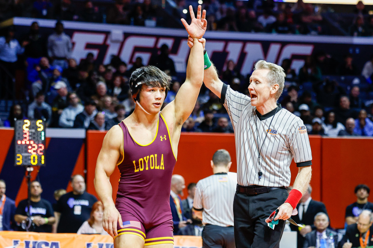Illinois wrestling championships February 17 2024 Nate Latsch 25936